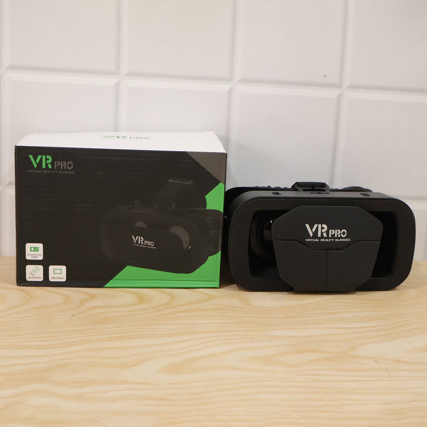 3d VR Headset Compatible with iPhone & Android Virtual Reality VR Goggles For 3D VR Movies Video Games (1 Pc)