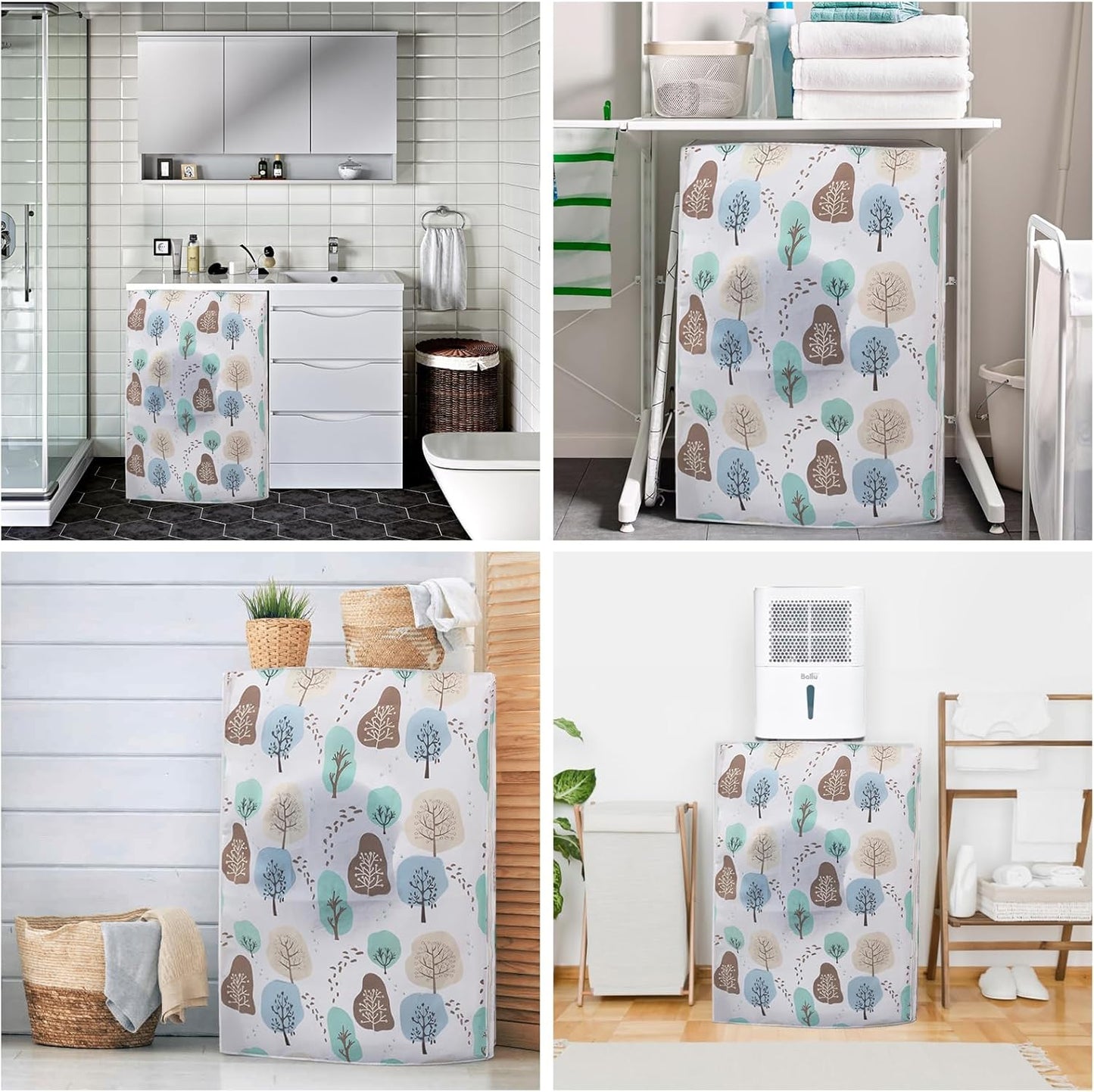 Washing Machine Cover Tumble Dryer Cover (58X62X85 cm)