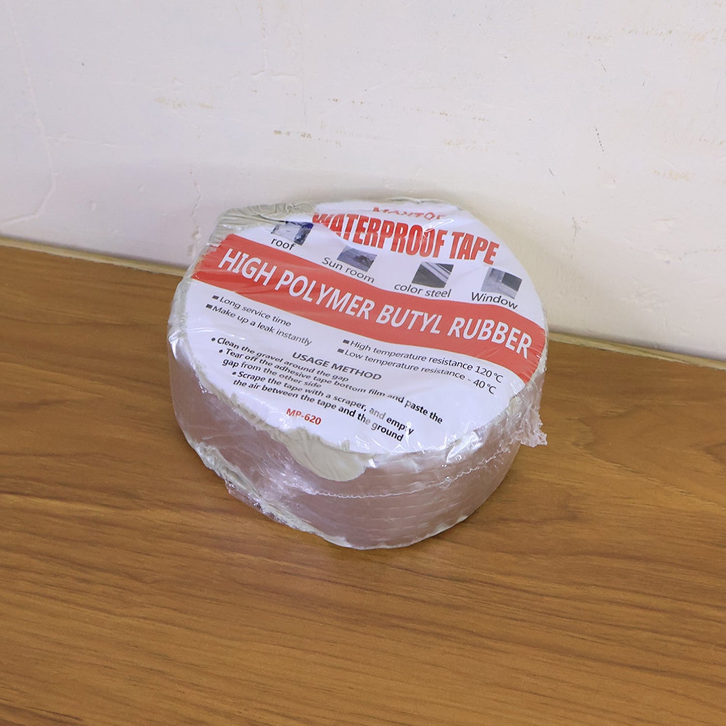 High Polymer Butyl Rubber Waterproof B-Grade Tape - 50mm