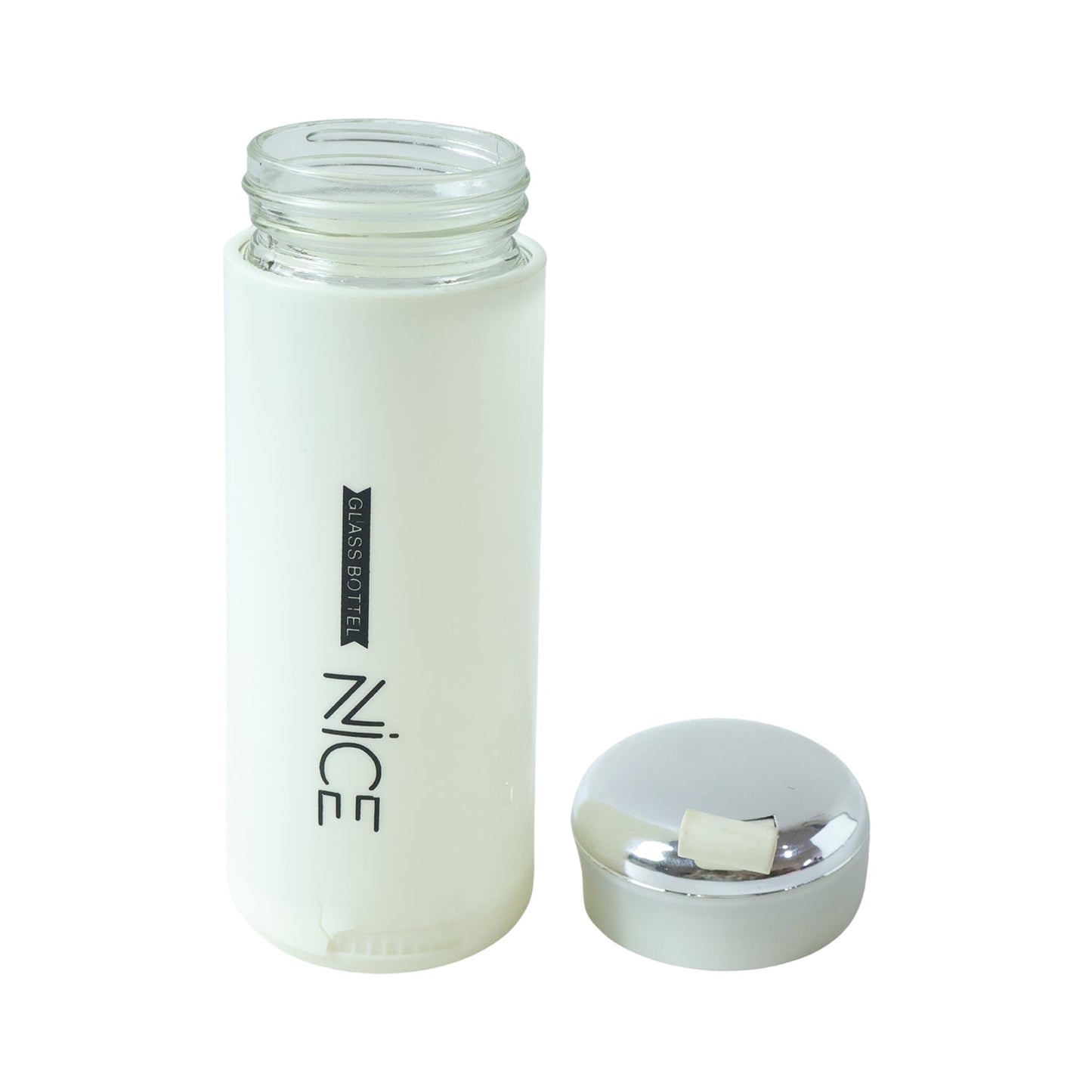 Nice Glass Water Bottle 400 ML Approx