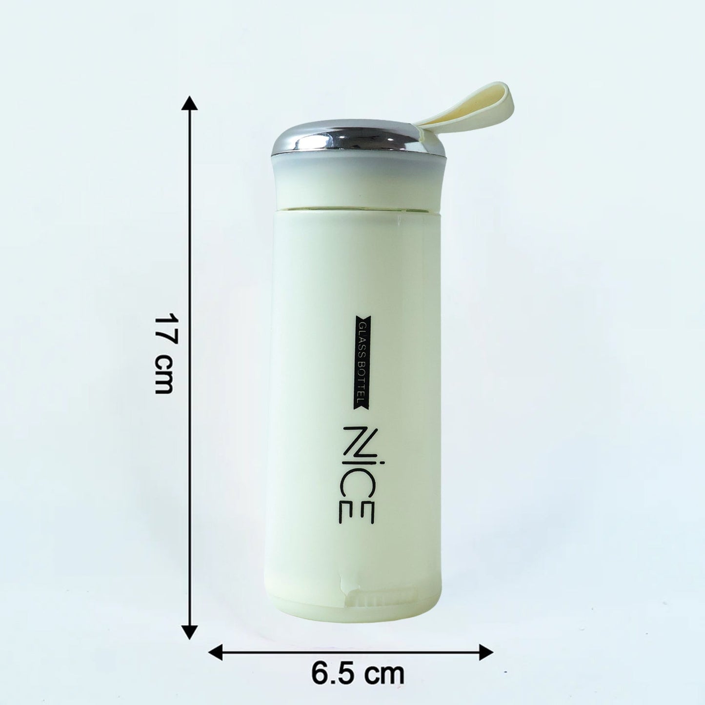 Nice Glass Water Bottle 400 ML Approx