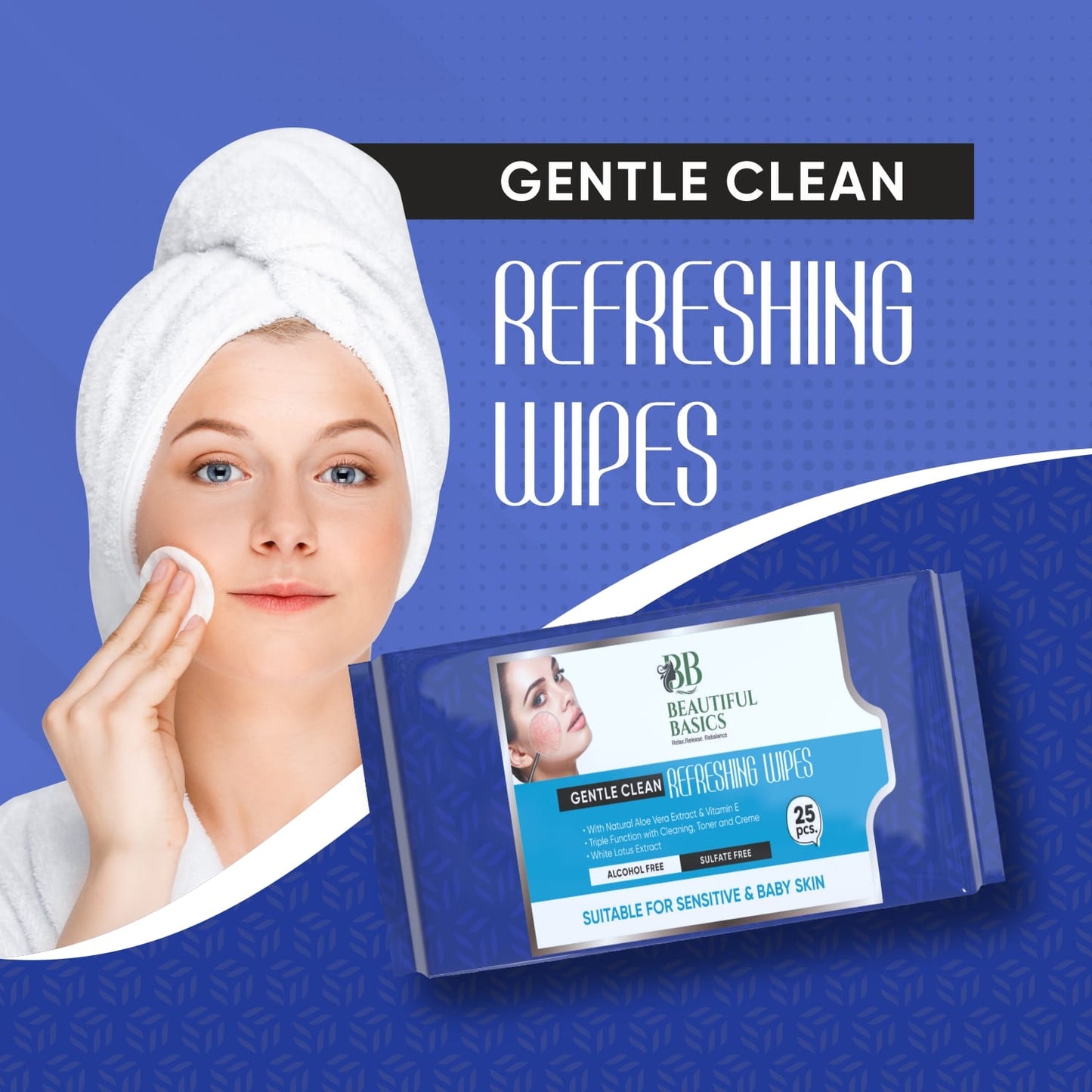 Refreshing Wet Wipes for Face