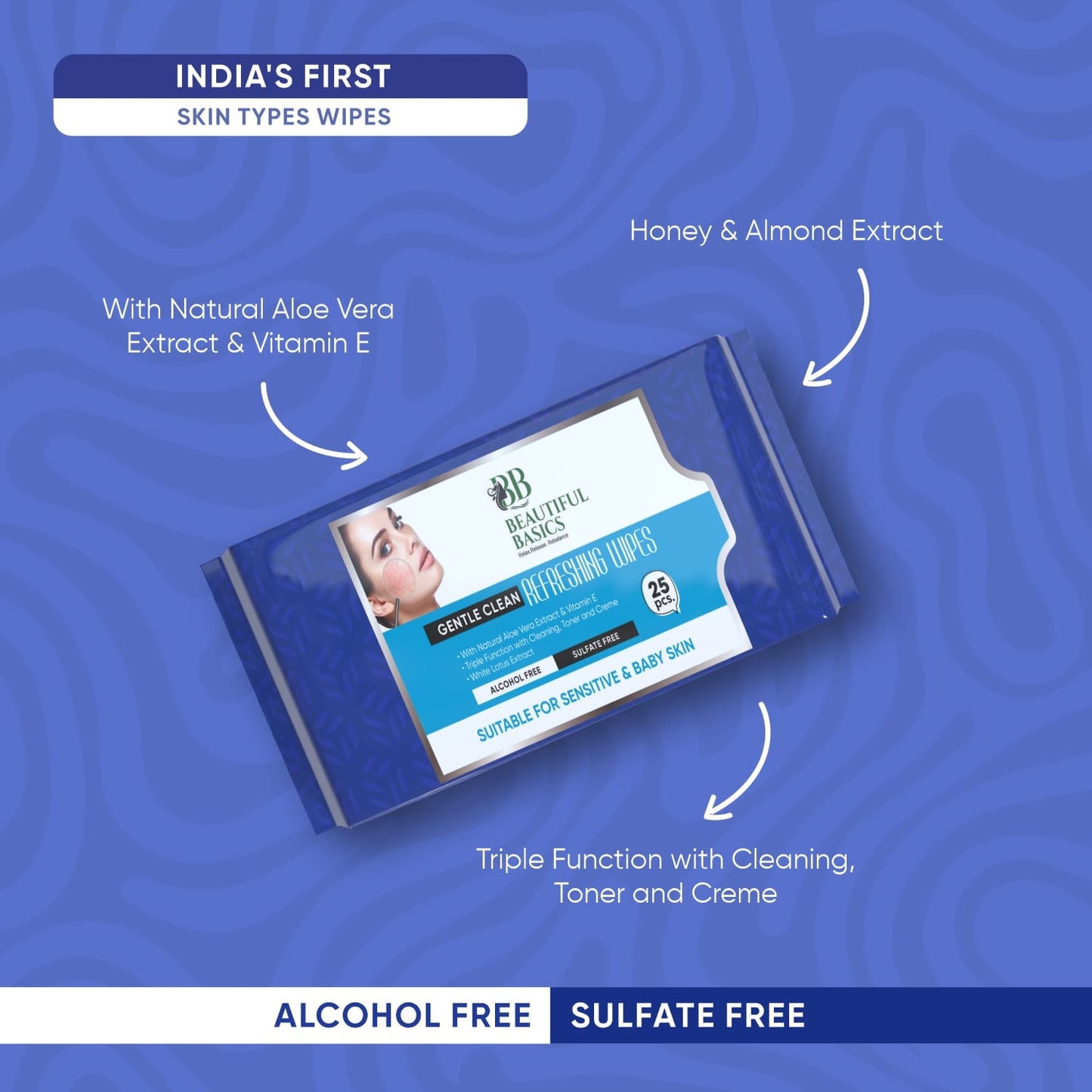 Refreshing Wet Wipes for Face