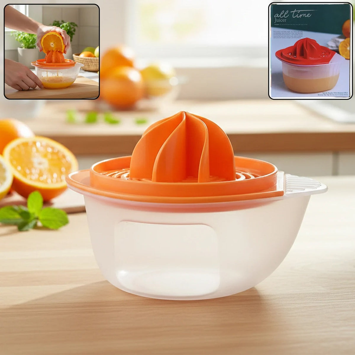 2-in-1 Pomegranate Seed Remover & Citrus Juicer