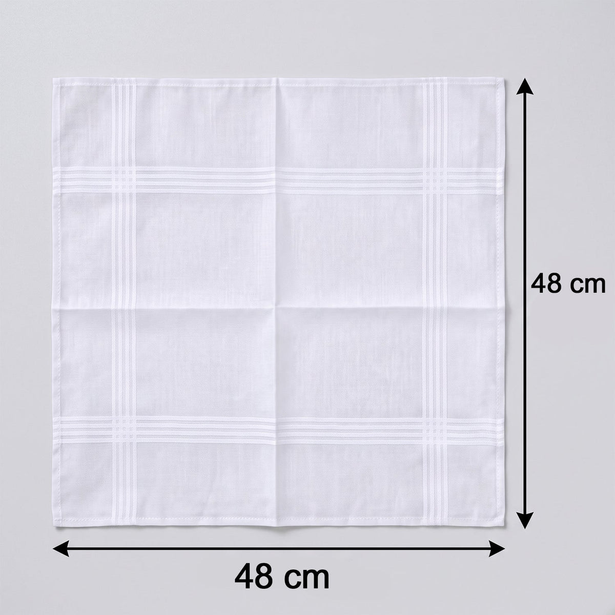 Handkerchief size guide