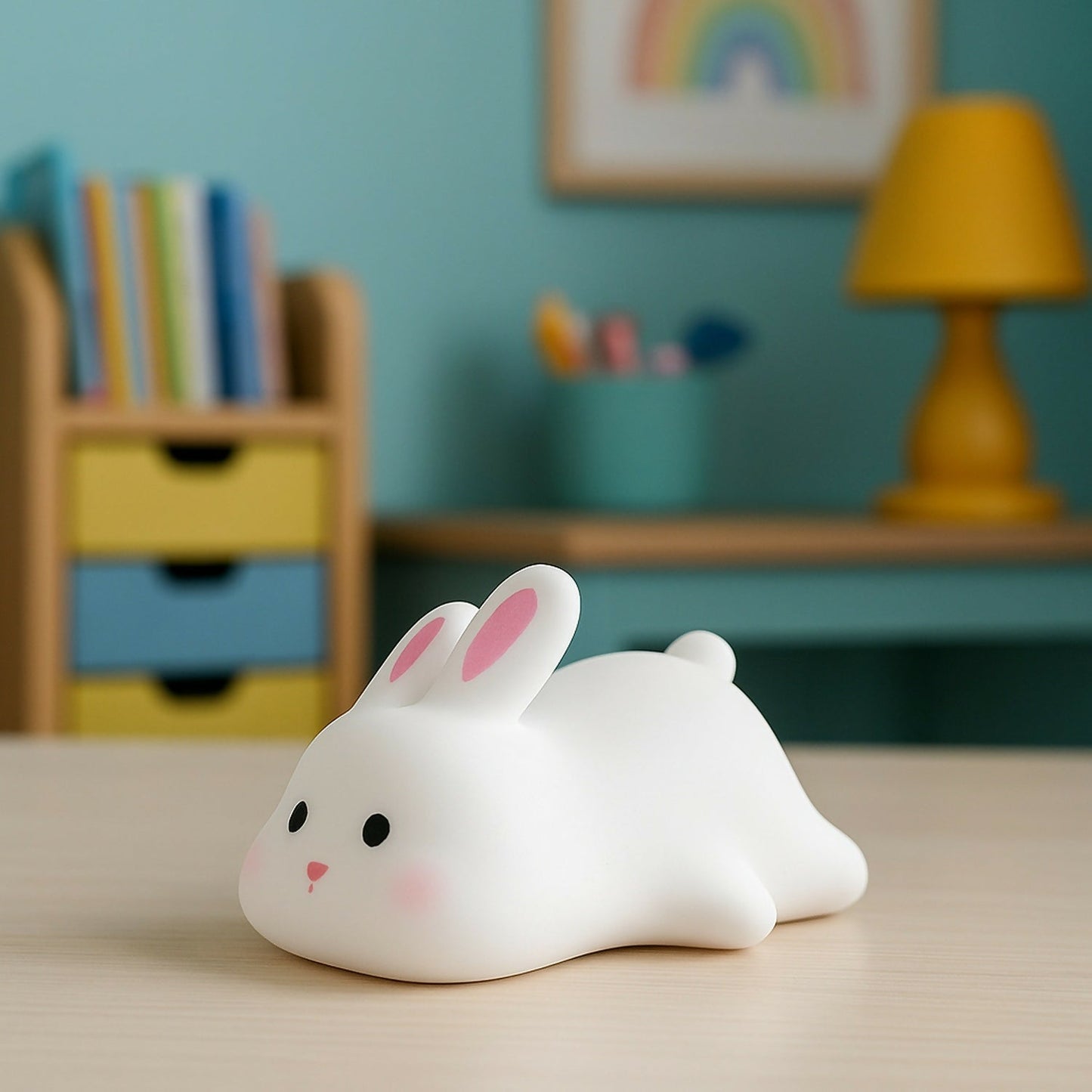 DeoDap Cute Bunny Night Light Kids - main