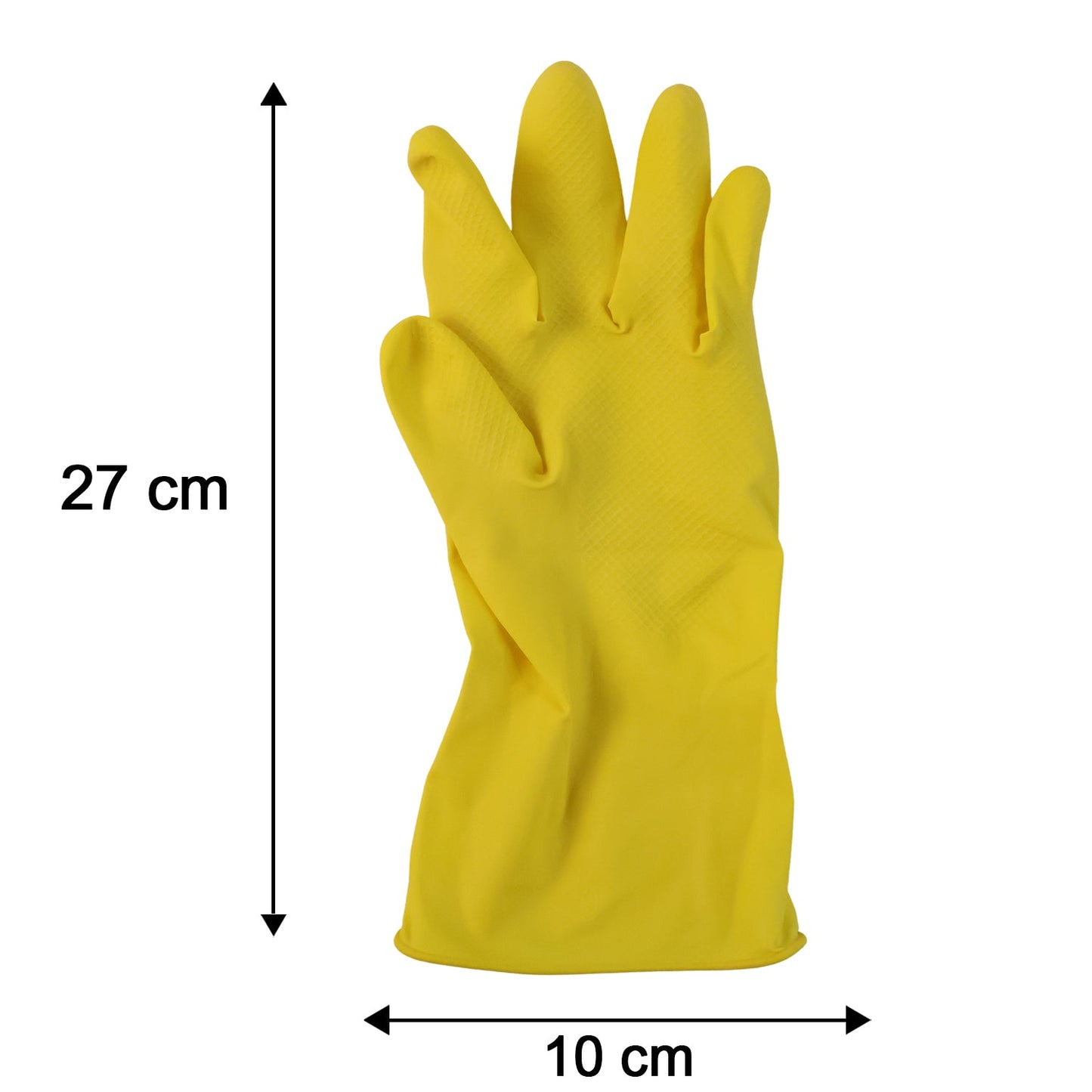 Yellow gloves large size guide