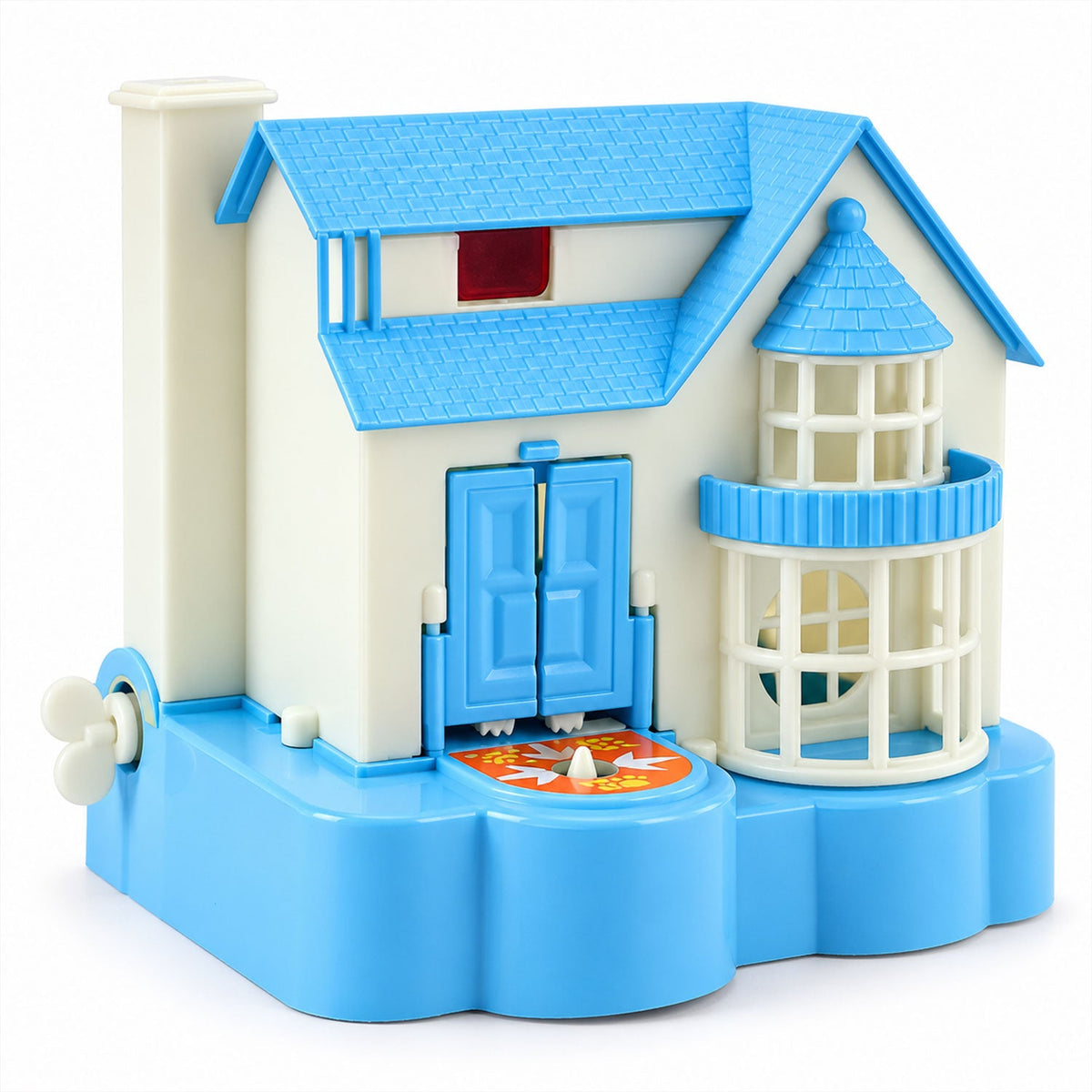 Puppy House Wind Up Coin Bank Toy with Coin Stealing Action for Kids (1 Pc)