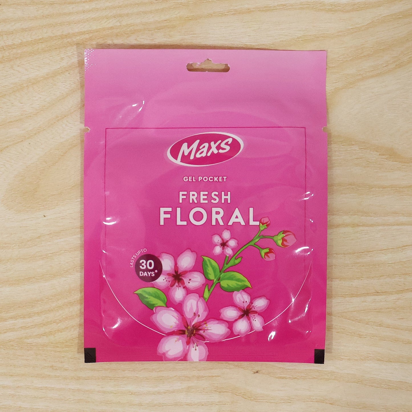 Maxs Fresh Floral Gel Air Freshener Pocket Long Lasting 10 Gm