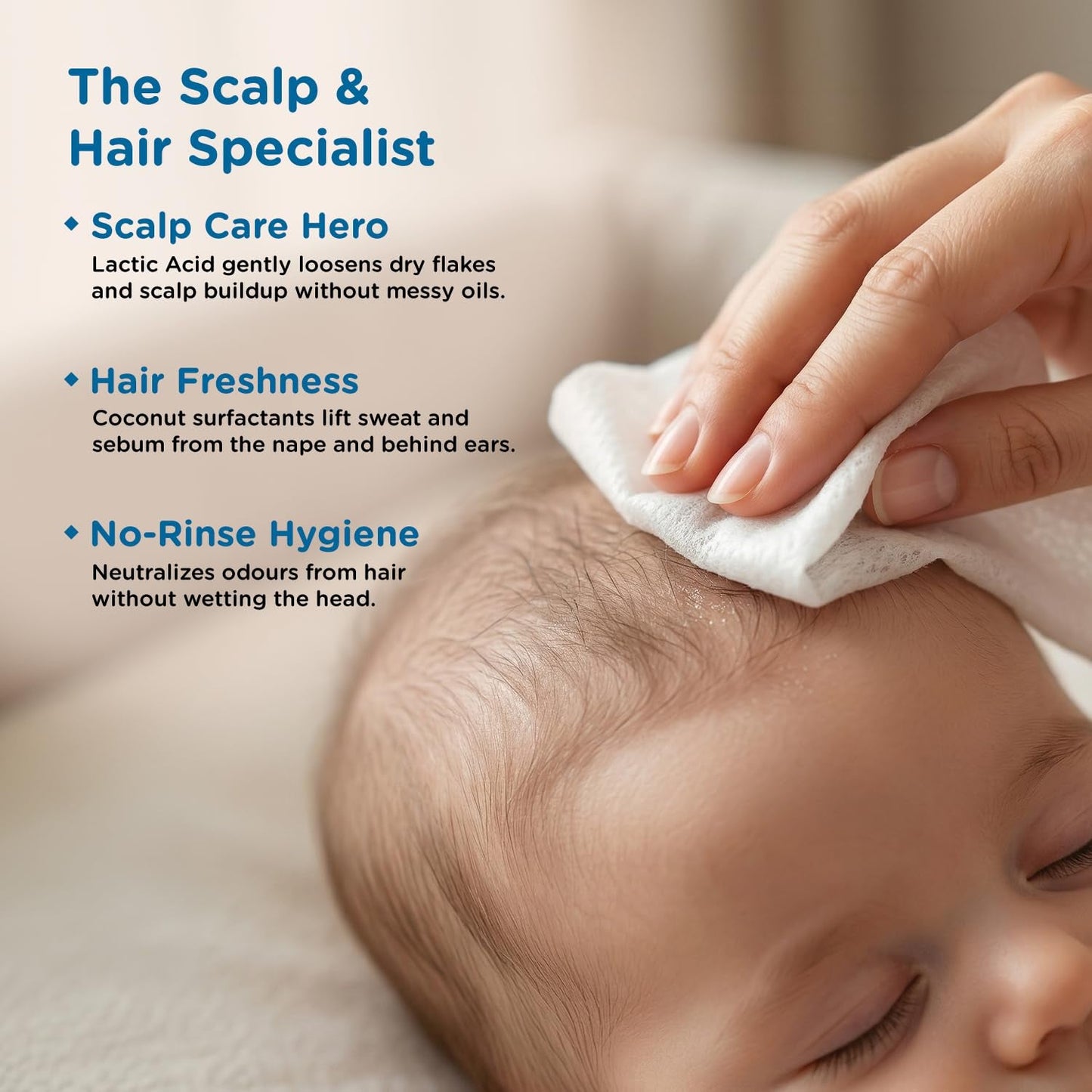 Baby wet wipes daily hygiene
