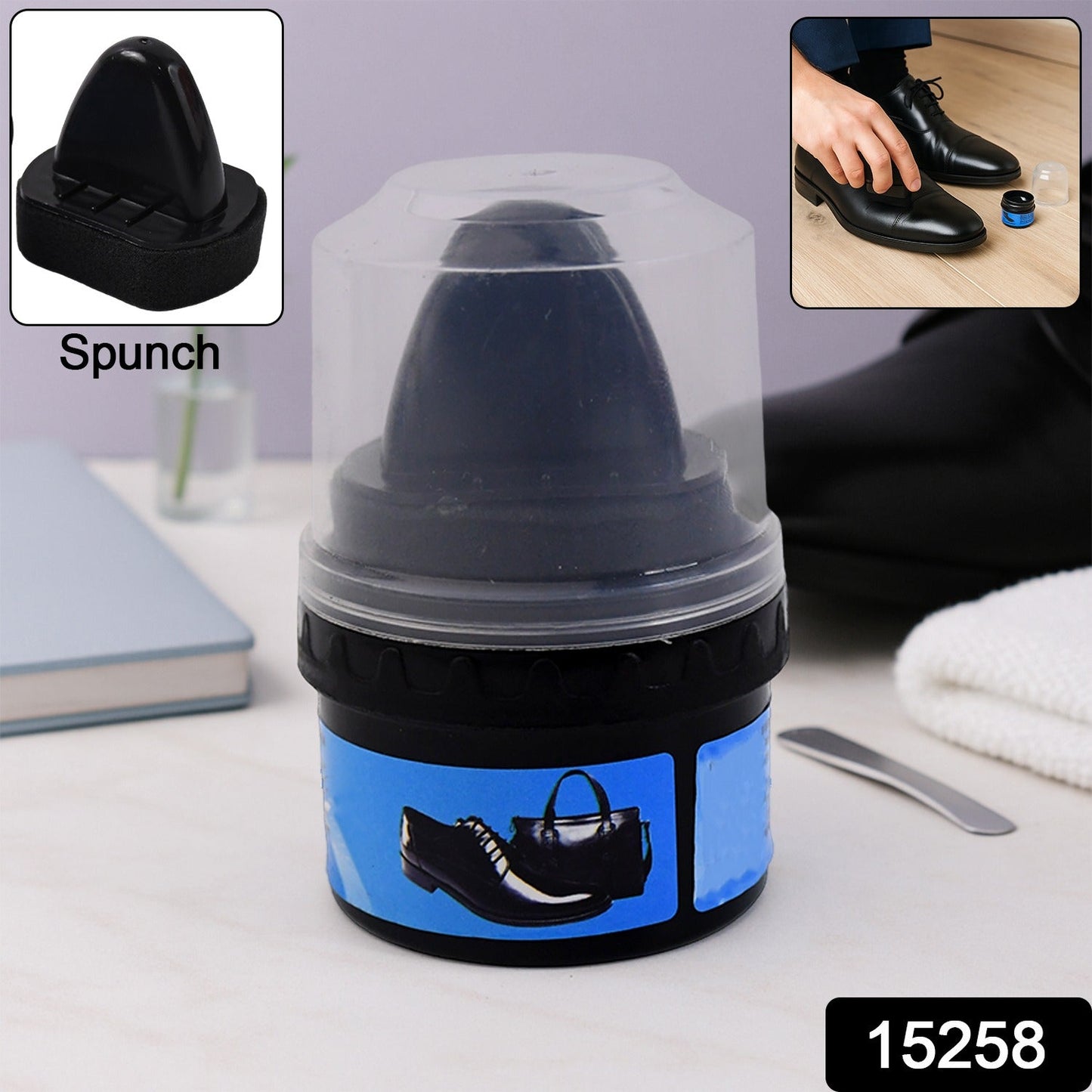 Elite Shine Shoe Care Sponge