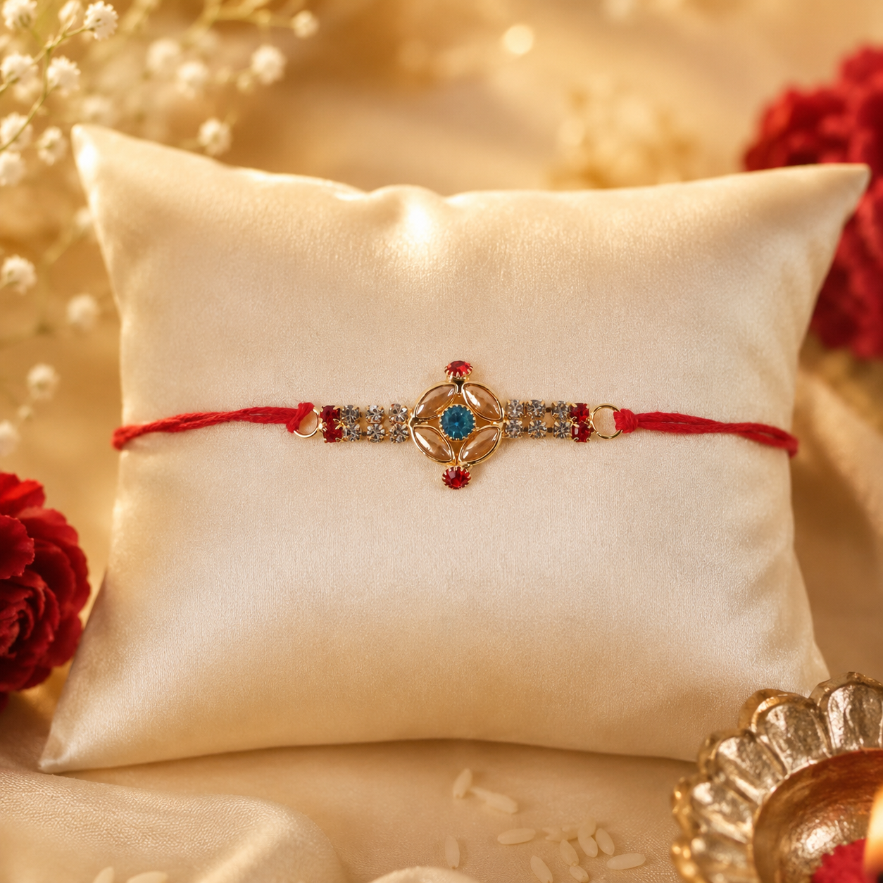 Premium traditional rakhi perfect for brothers of all ages