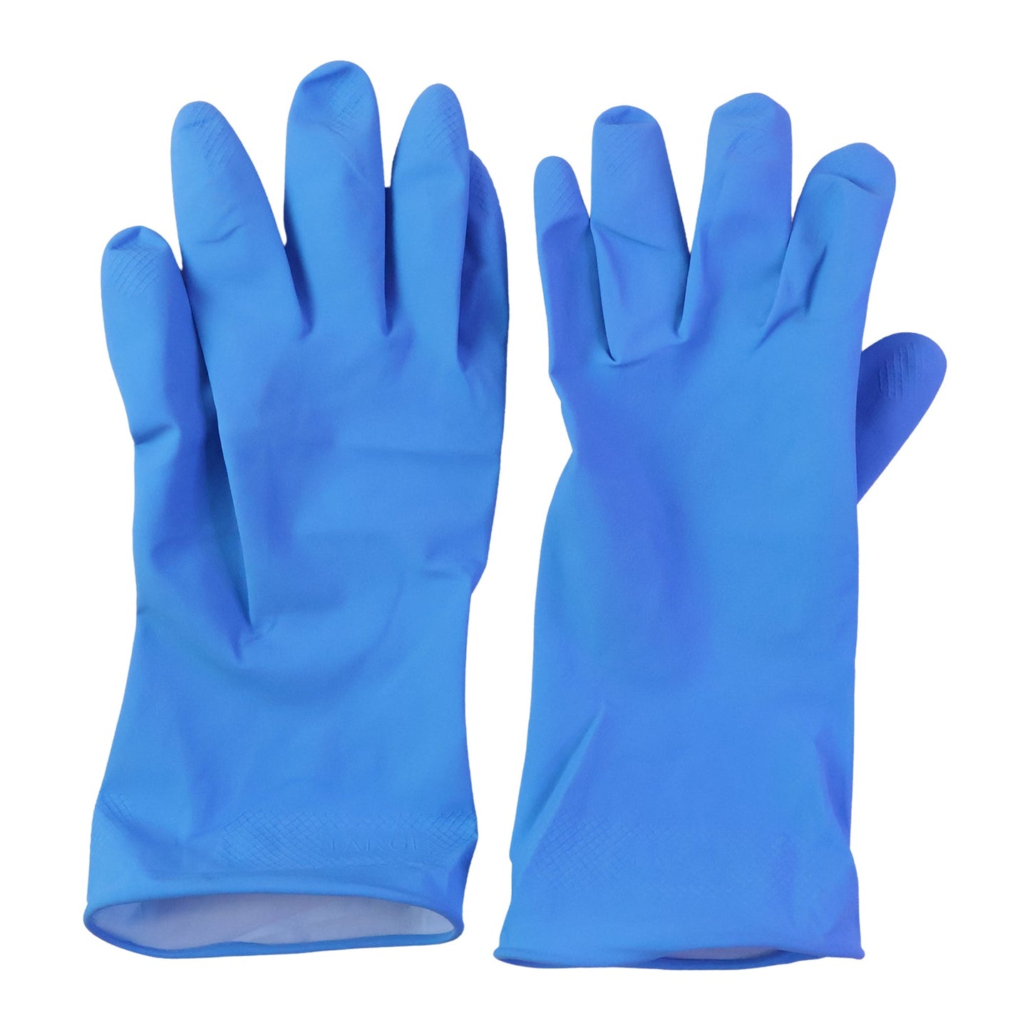 Reusable blue gloves large