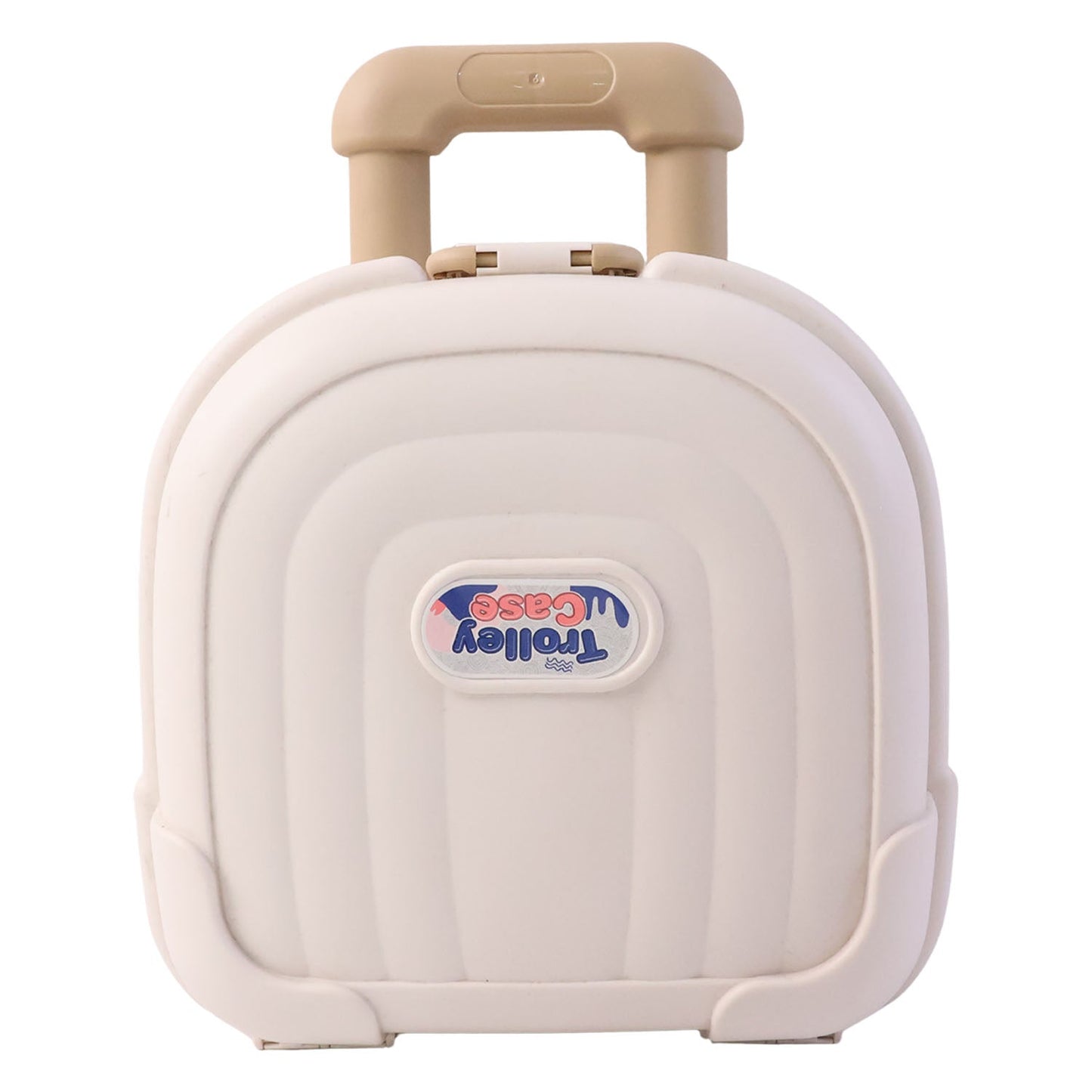 Plastic toy storage box for children’s blocks and figurines