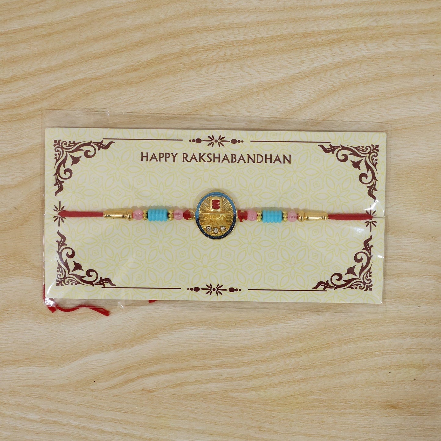 Durable and attractive Lord Shivling designer Rakhi