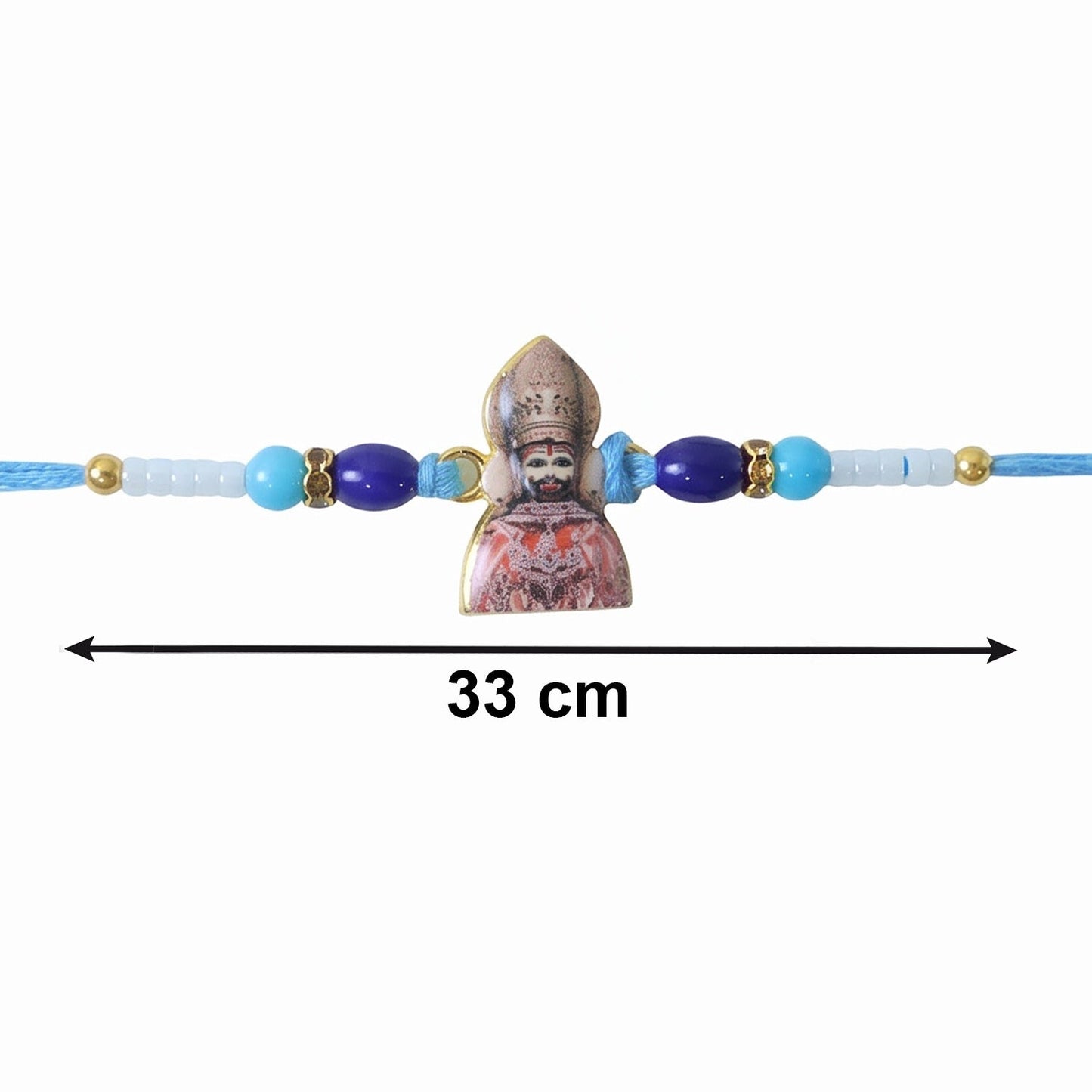 Lightweight and durable traditional Rakhi for brother