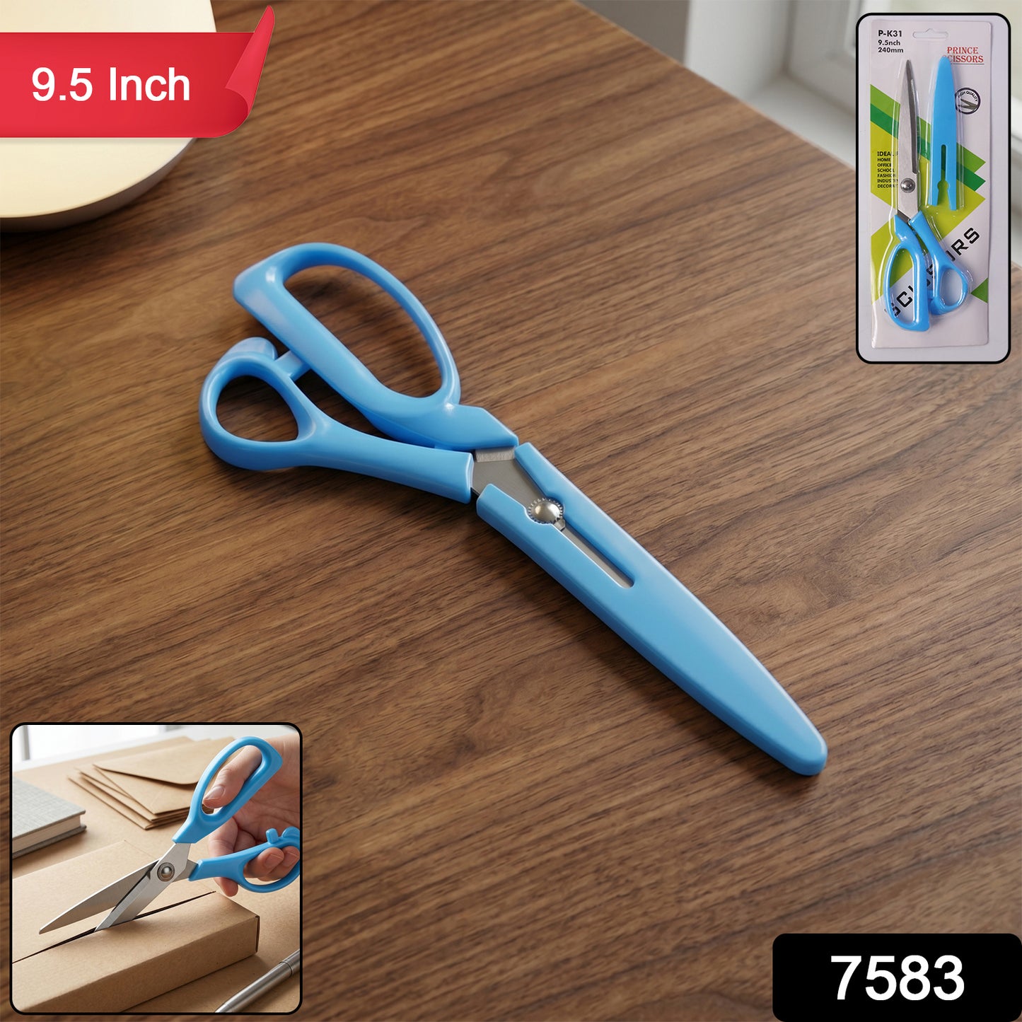 Scissors for craft work paper cutter Scissor stainless steel scissor (9.5 Inch)