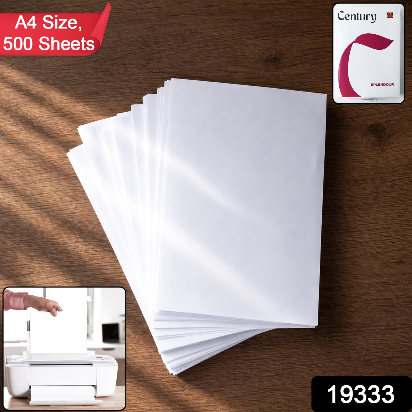 500 Sheets A4 Size Multipurpose Copier Paper – 70 GSM High Bright White Printing Paper