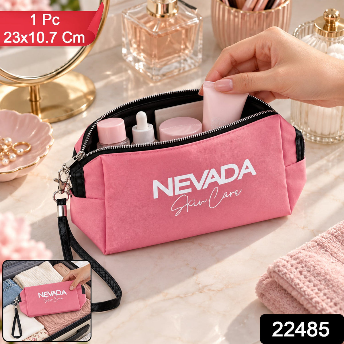 Cosmetic pouch pack