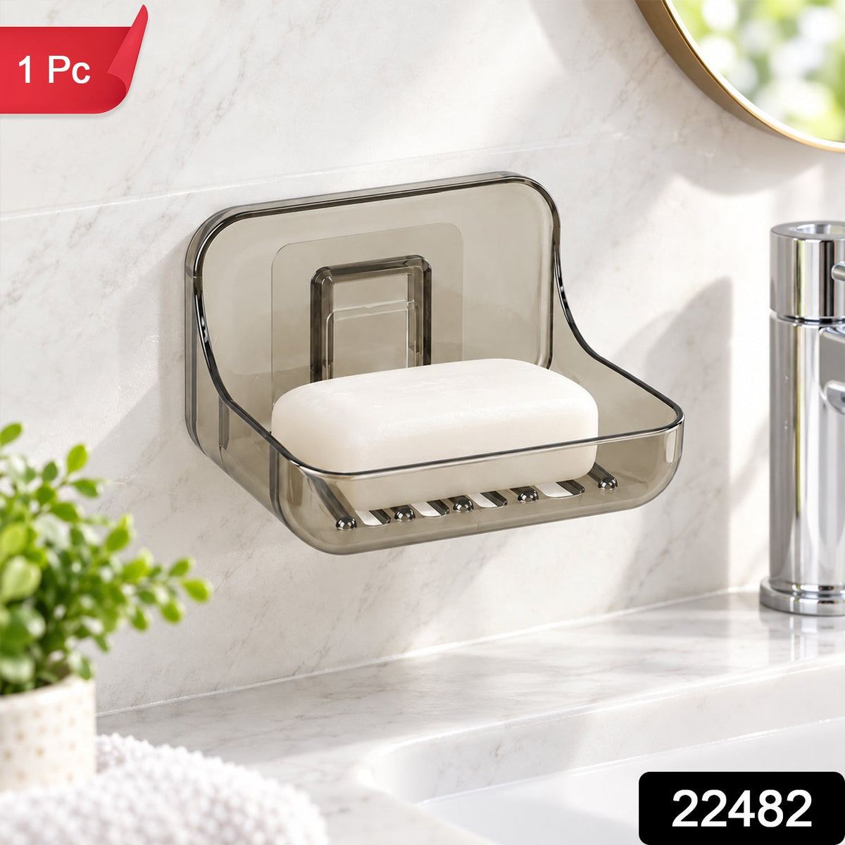 Soap holder dish pack