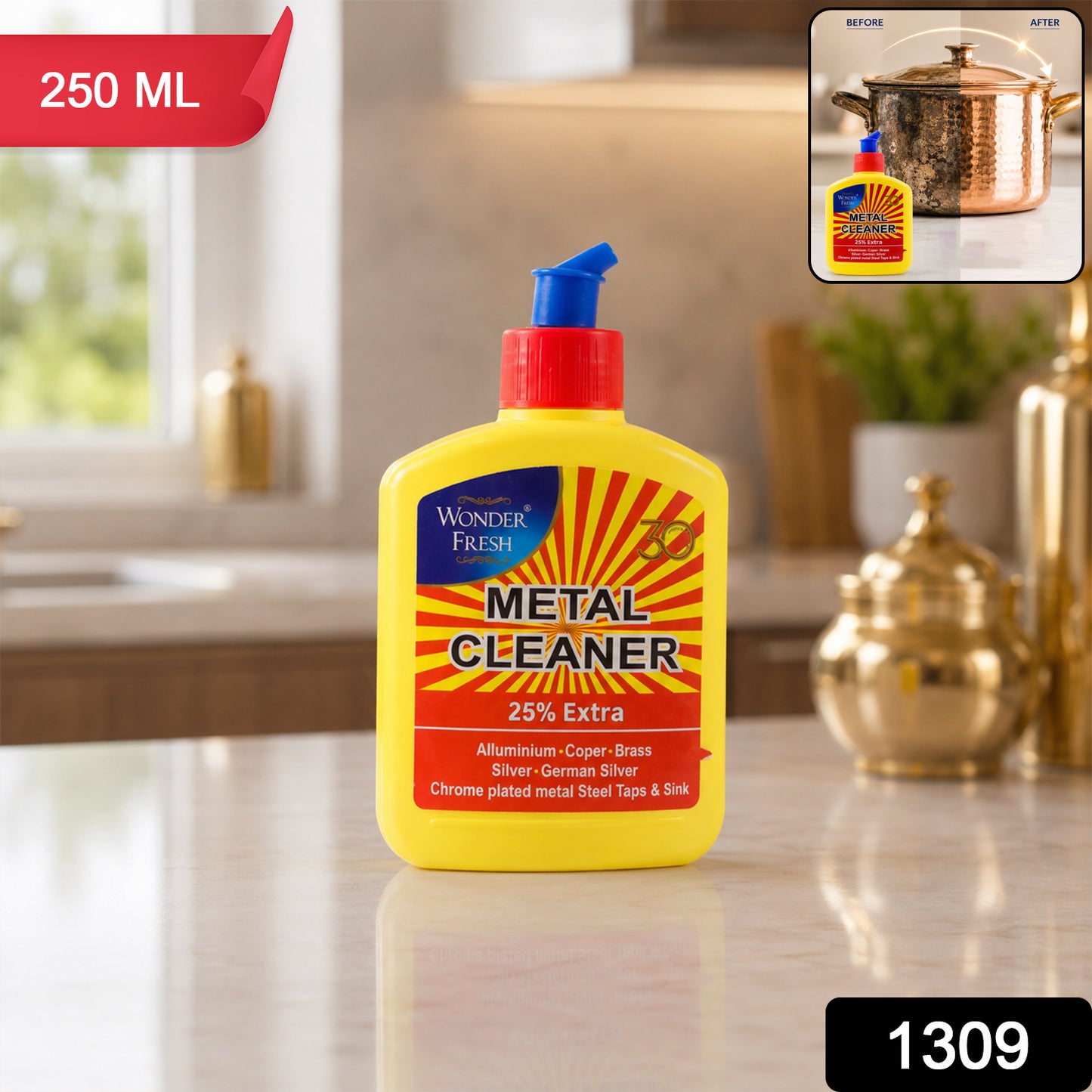 All Metal Cleaner for Polisher Protectant & Cleaner (250 ML)