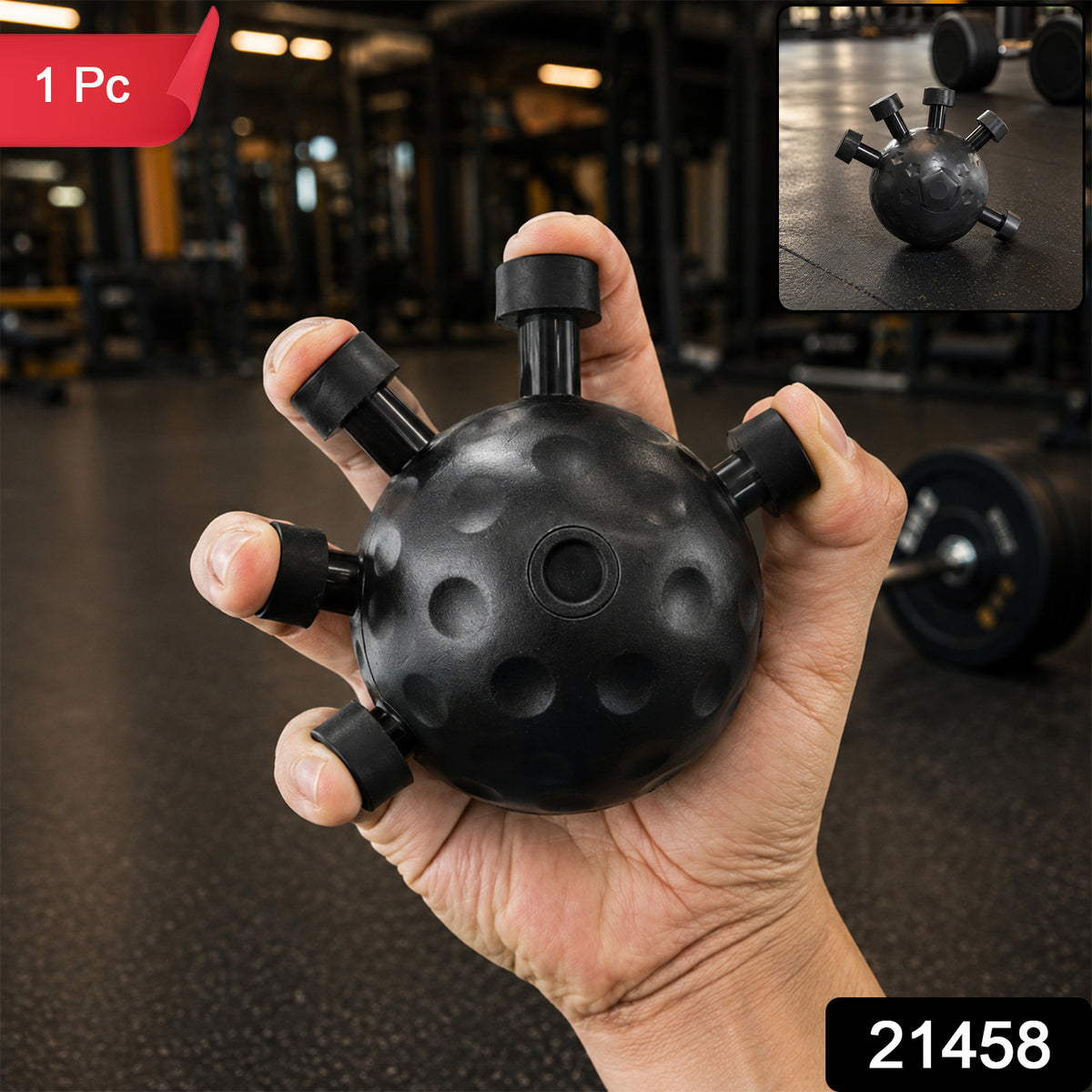 Eagle Claw Hand Grip Strengthener Finger Trainer Ball (1 Pc)