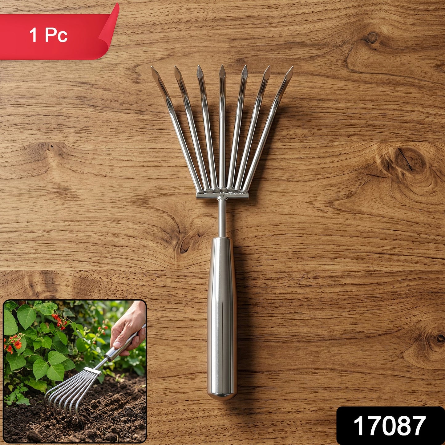 Garden hand rake pack