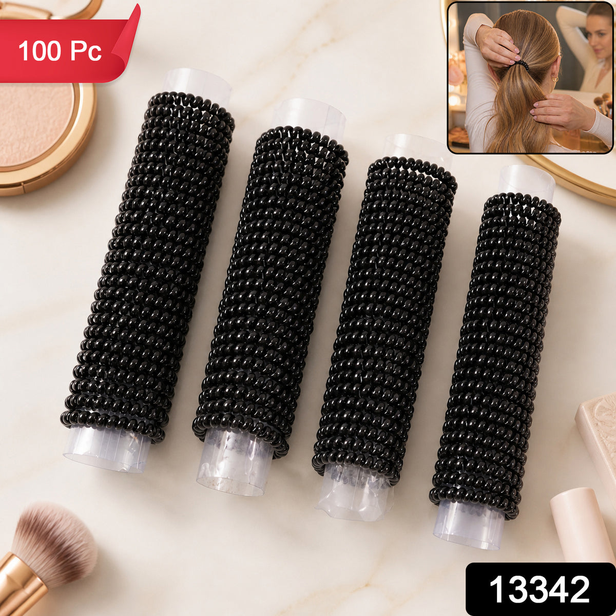 Telephone Wire Hair bands Pack of 100 Pcs, Hair accessories