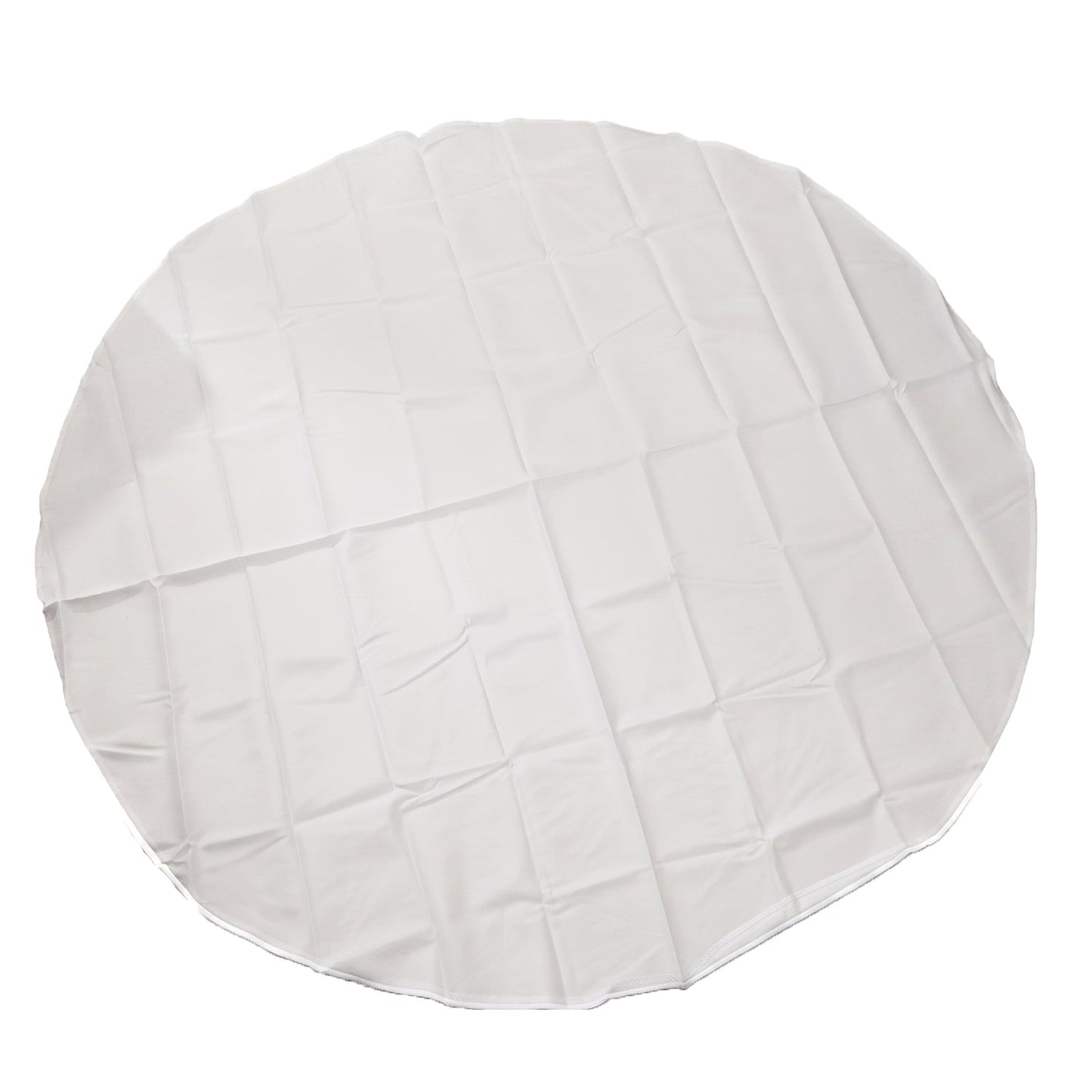 White Round Table Linen Cover