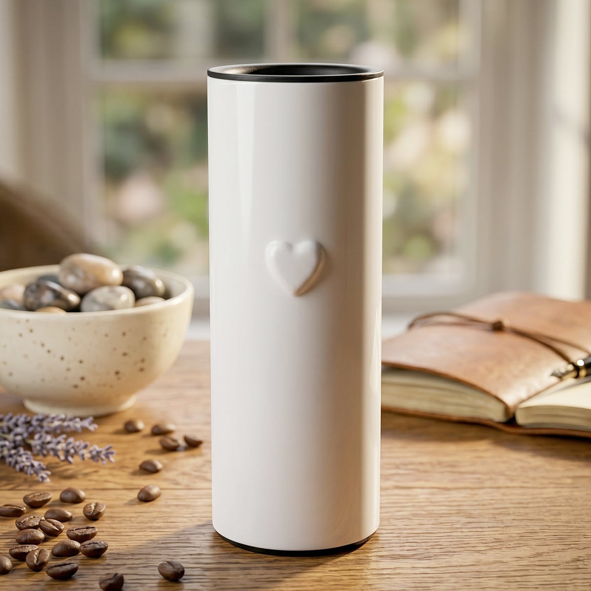 Modern insulated water bottle with leak-proof lid and sleek design