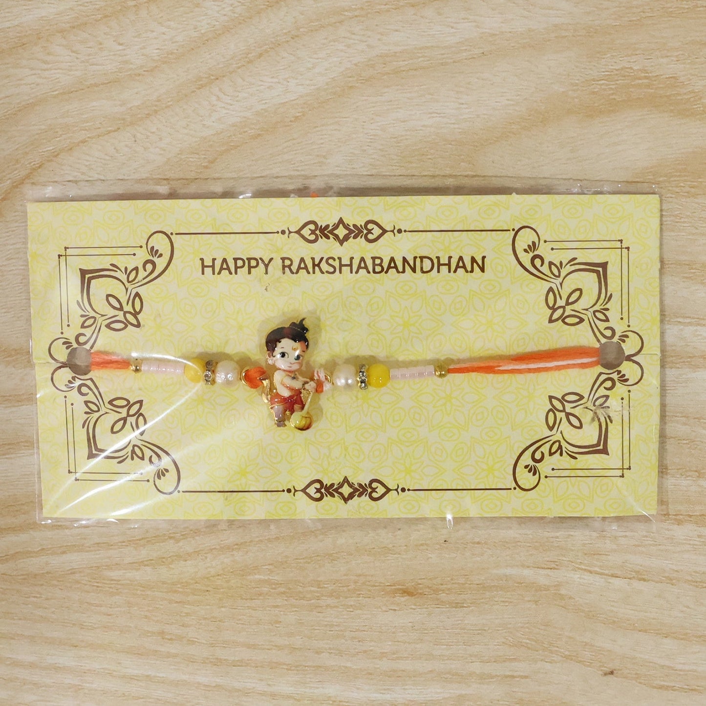 Festive Bal Hanuman Rakhi, ideal for brother's gift during Raksha Bandhan.