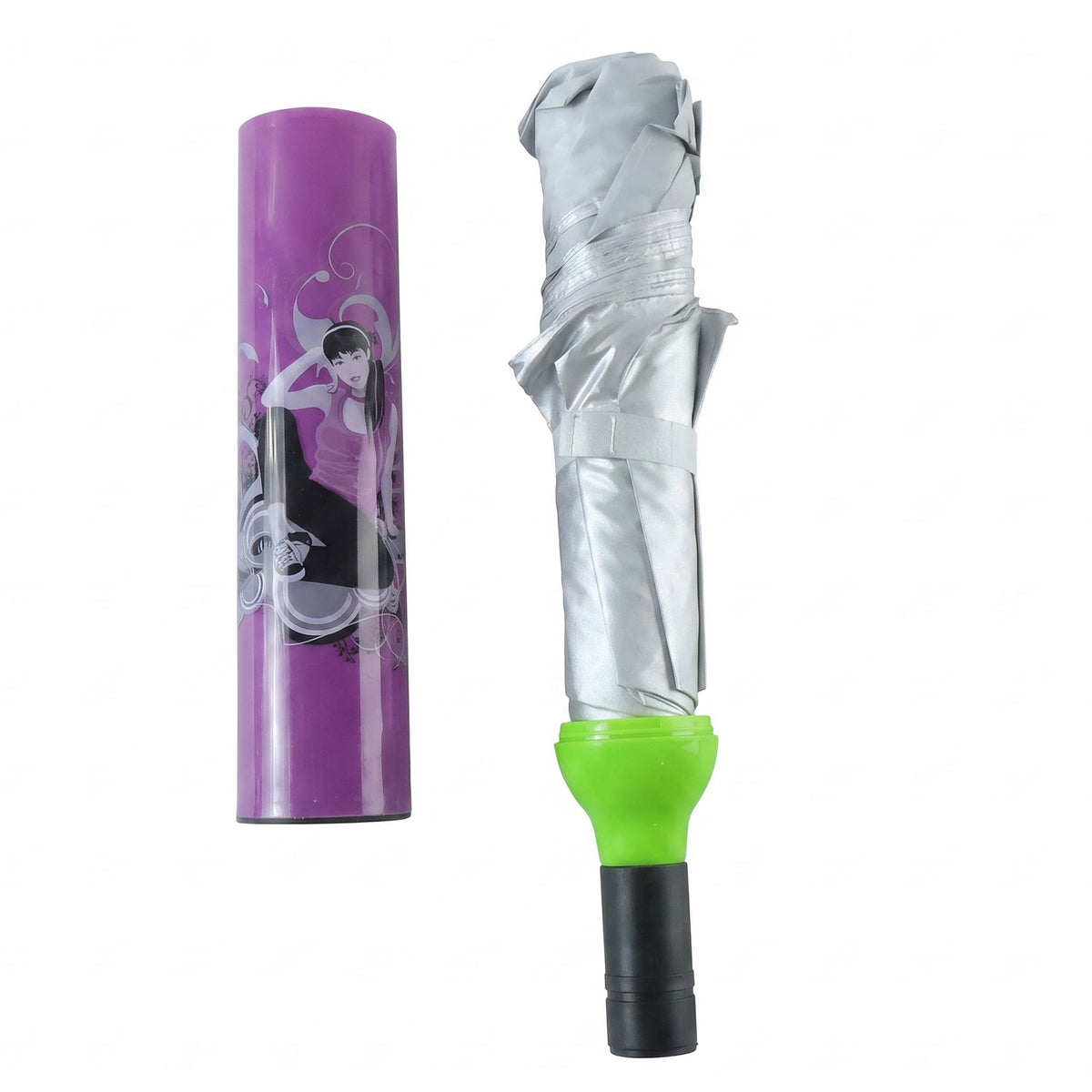 Pocket Folding Wine Bottle Umbrella