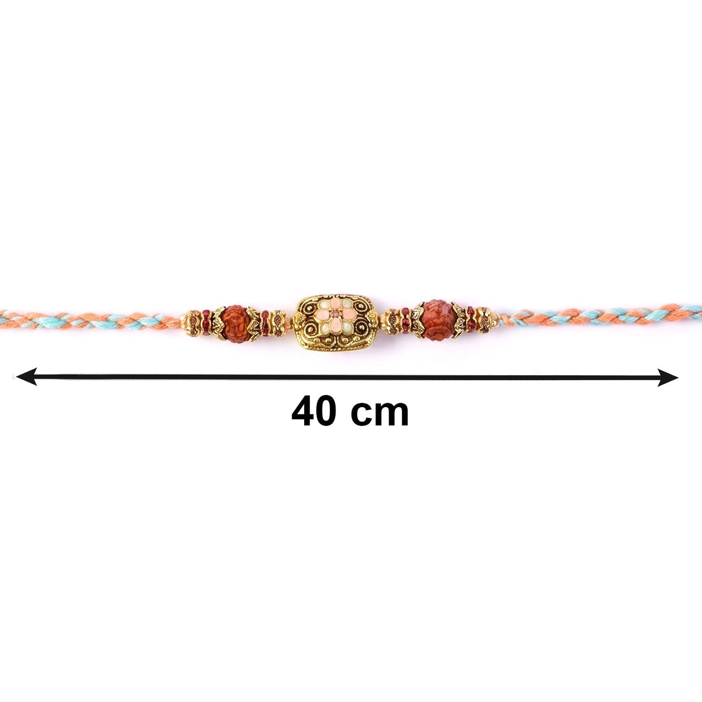 Close-up detail of Bhabhi Rakhi's Latkan