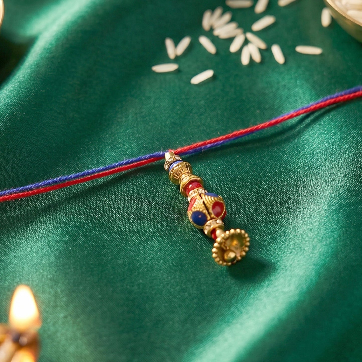 Bhabhi Rakhi displayed on white background
