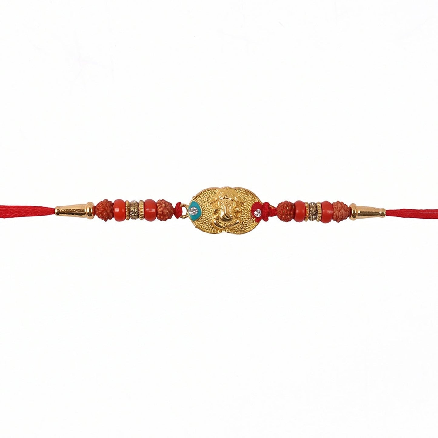 Traditional style Ganesh Rakhi for Raksha Bandhan