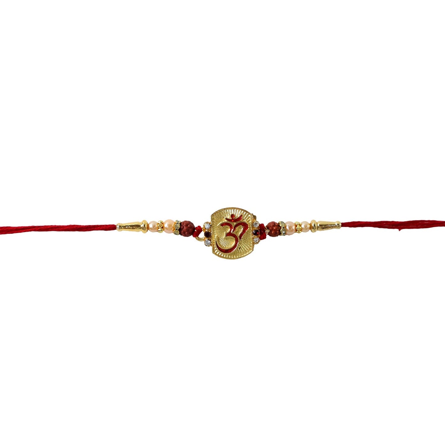 Rakhi with Rudraksha Beads packaging, ready for gifting