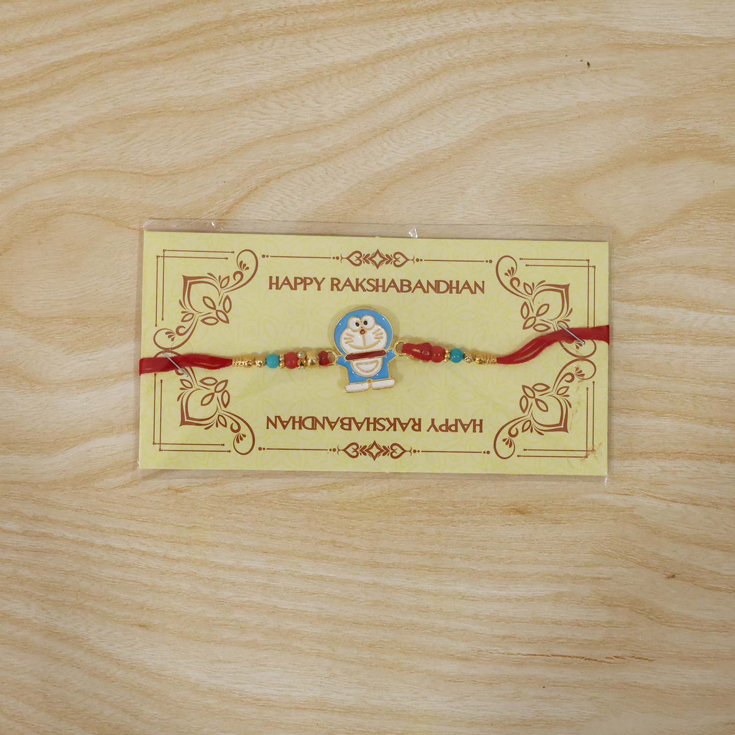 Blue character rakhi ready for Raksha Bandhan celebration