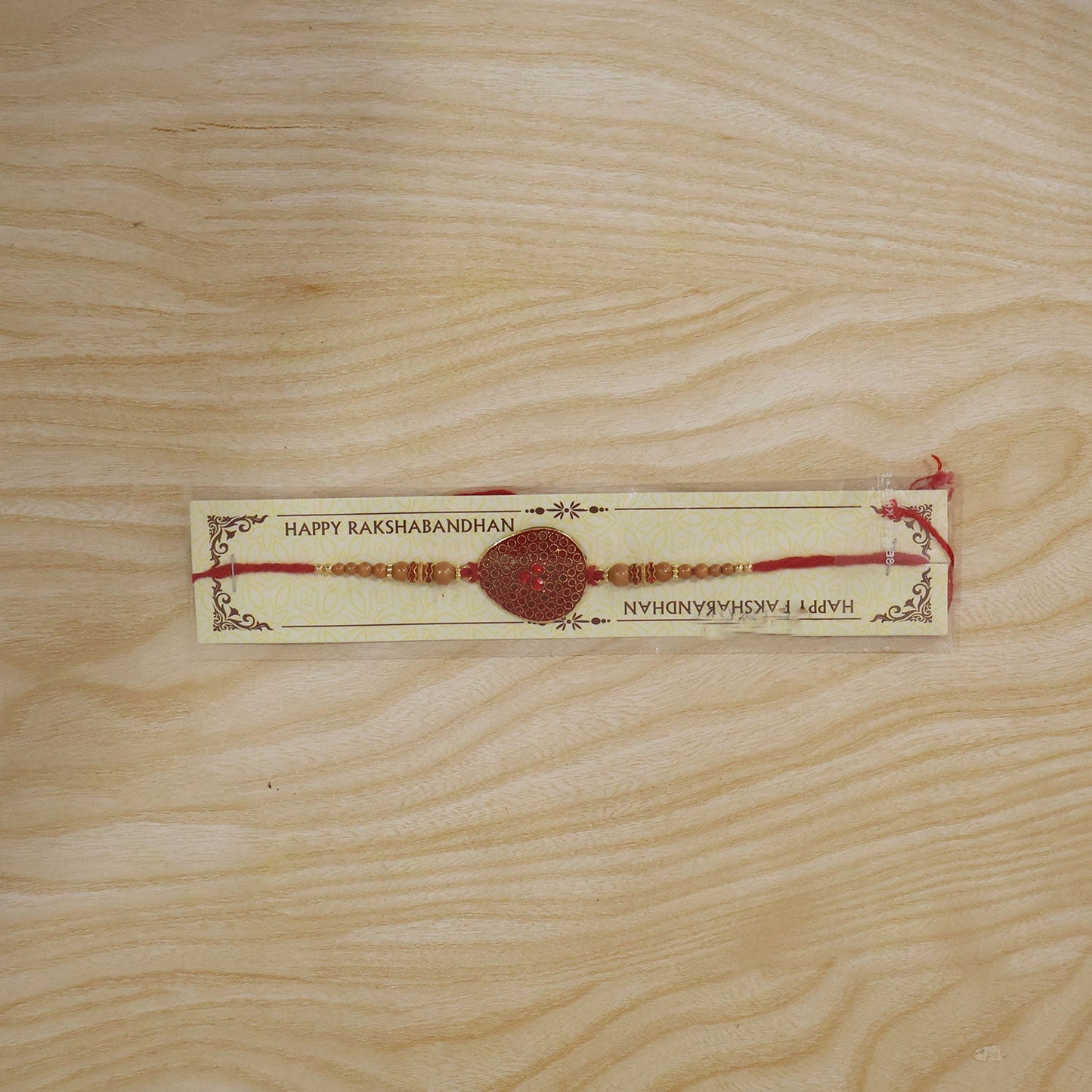 Festive Rakhi perfect for Raksha Bandhan celebrations and gift exchange.