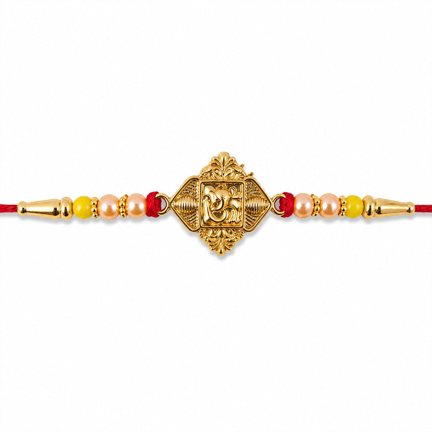 Elegant Lord Ganesha Rakhi suitable for brothers of all ages