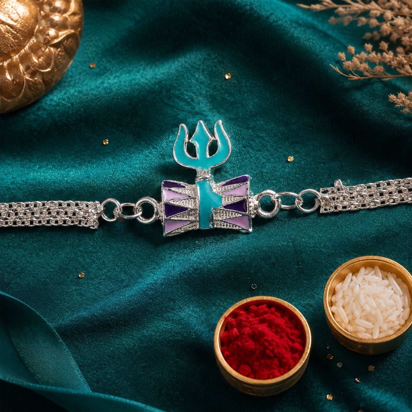 Trishul Shiv Rakhi for Raksha Bandhan celebration