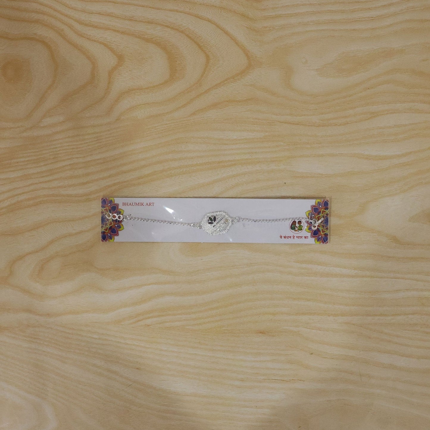 Beautiful designer enamel bracelet, ideal for brother Rakhi gift