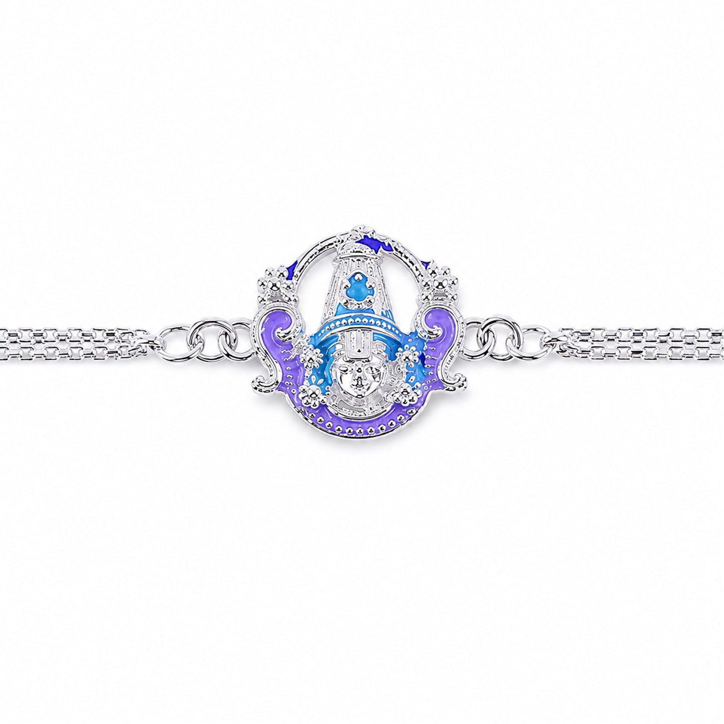 Versatile Rakhi with attractive enamel charm, perfect for family celebrations