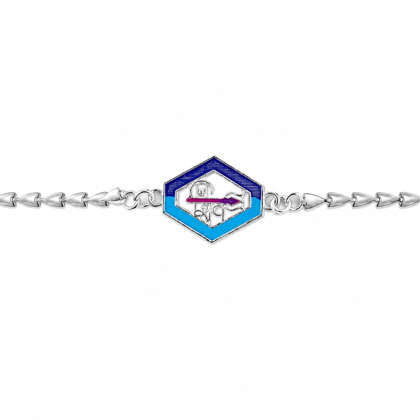 Traditional and stylish Shiva charm Rakhi for Raksha Bandhan