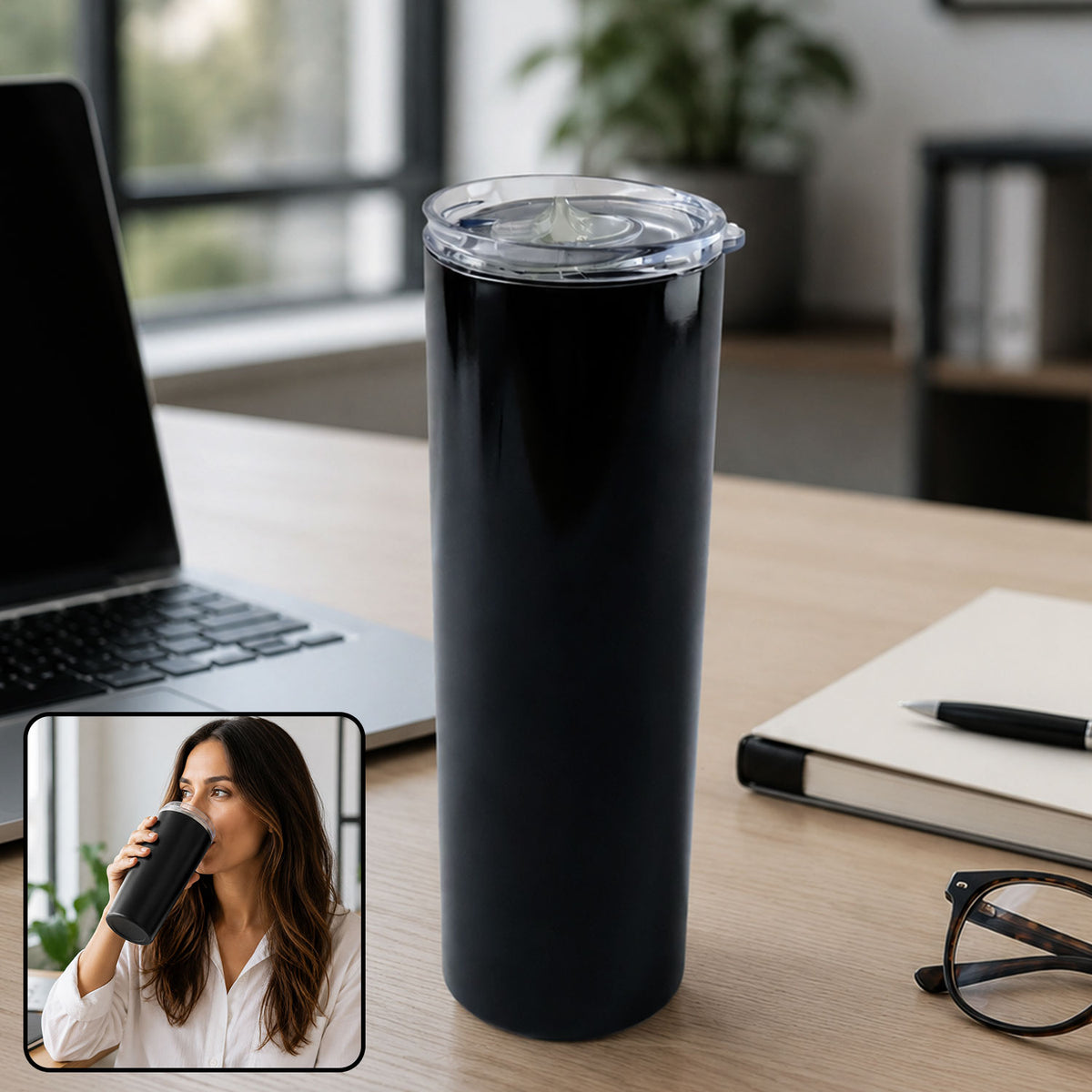 Stainless Steel Travel Mug (600ml Approx)