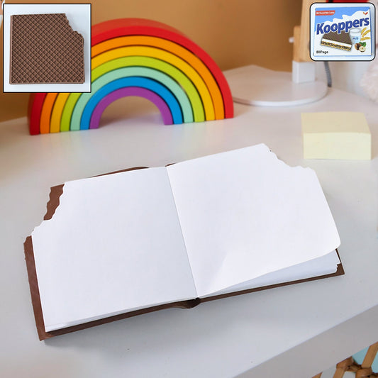 Chocolate Diary Notebooks Original Chocolate Smell  Writing Practice Book Early Learning Copybook Premium Chocolate Book ( 1Pc Book )