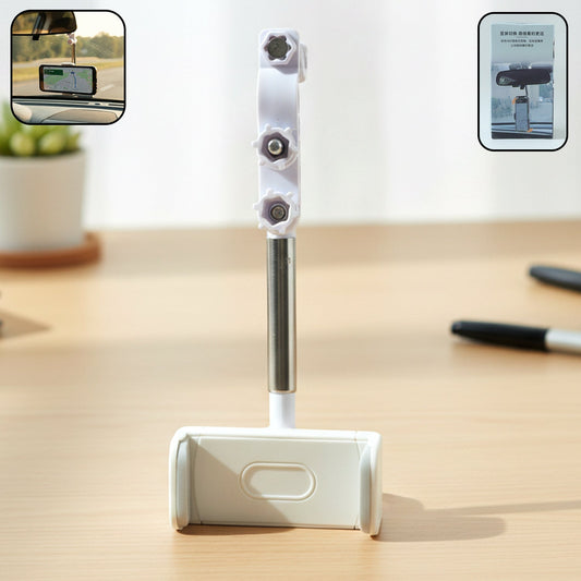 Adjustable car phone holder