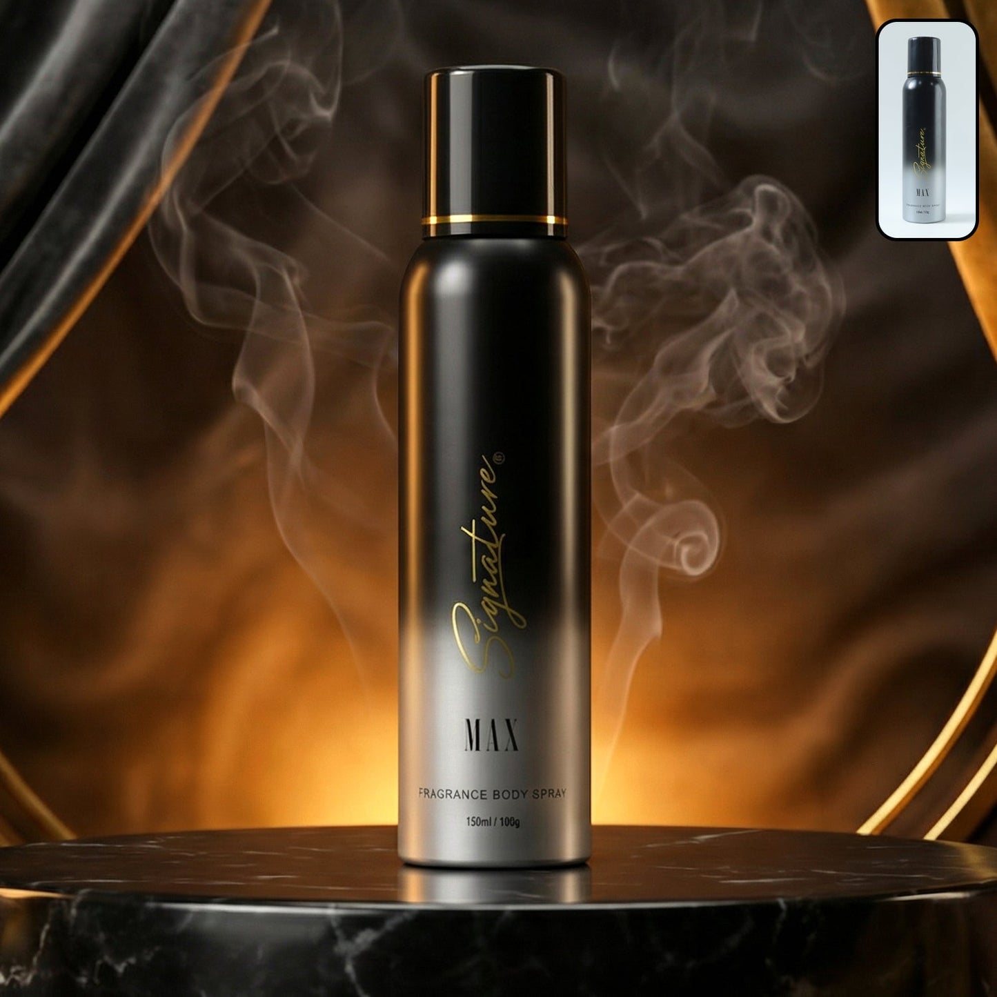 Signature premium max fragrance body spray 150 ml