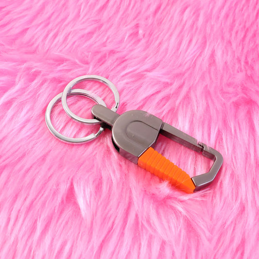 Heavy Duty Metal Key Holder Carabiner Clip Keychain (1 Pc)