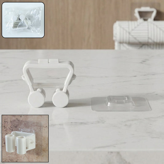 Plastic Magic Broom Holder Wall Mounted (1  Pc)