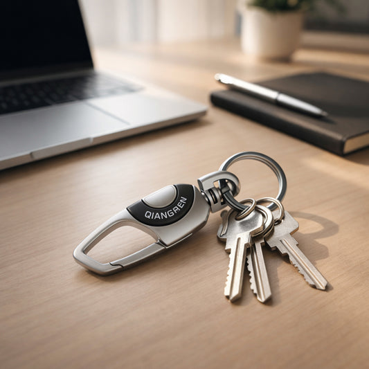 Premium Metal Keychain For Car And Bike Key Holder (1 Pc)